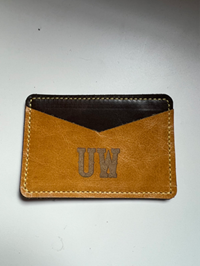 Alexis Drake® Engraved UW Card Holder